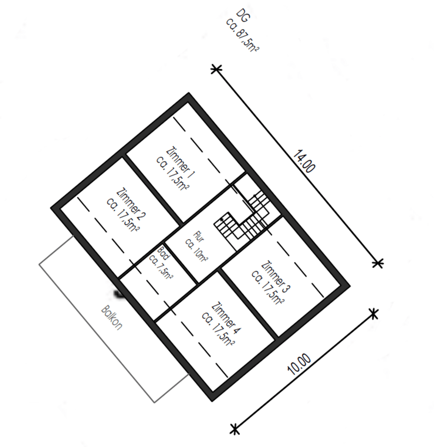 Mögl. Grundriss Dachgeschoss